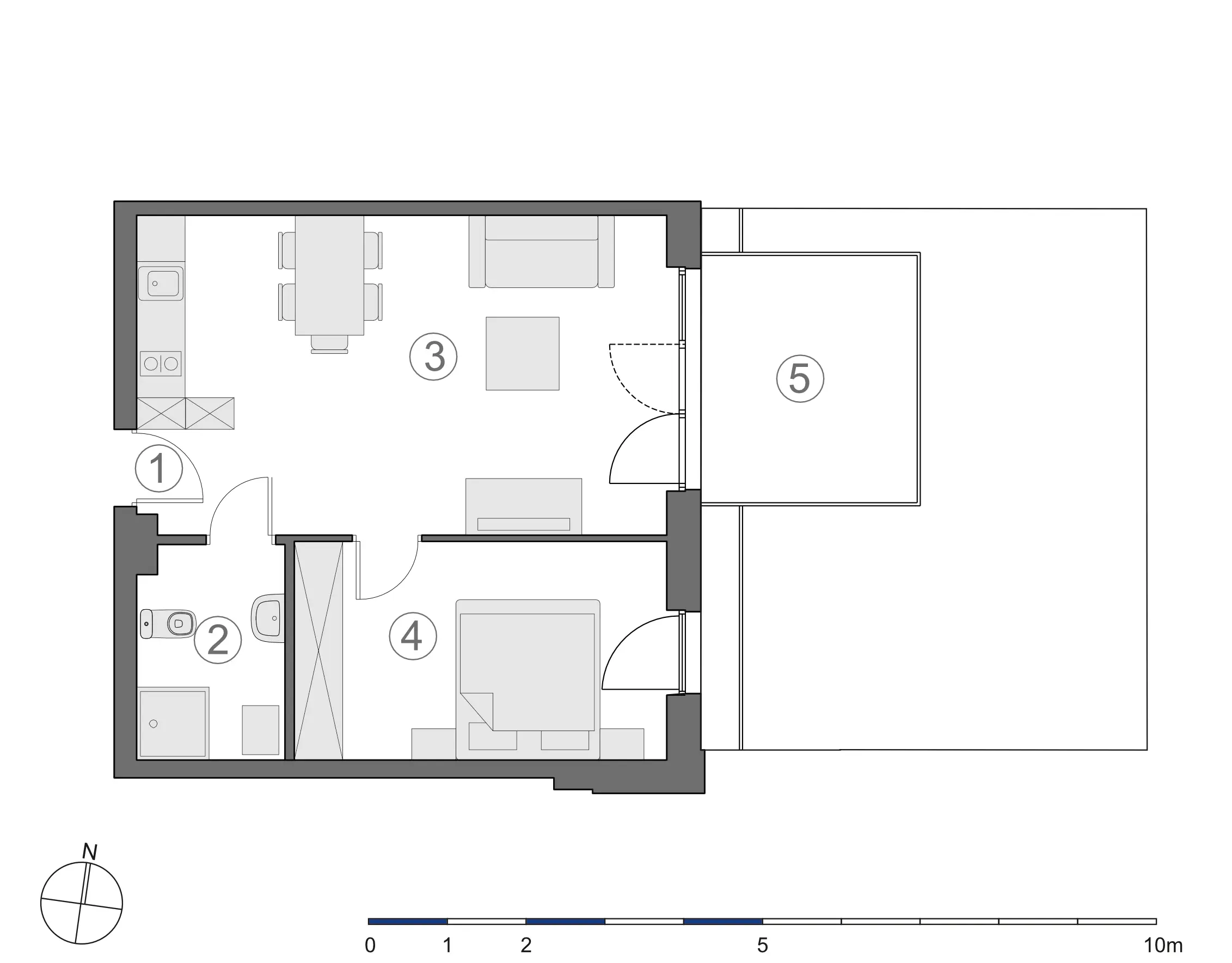 Rzut 2D lokalu 3-A.0.7