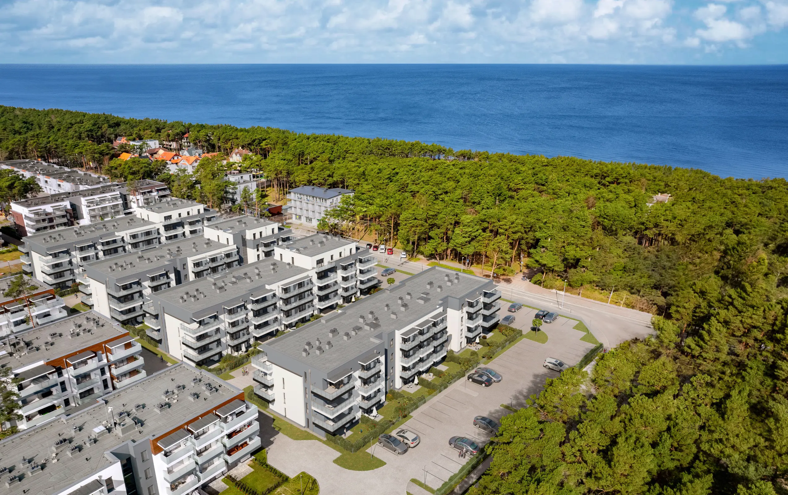 Apartamenty nad morzem na sprzedaż w Pogorzelicy